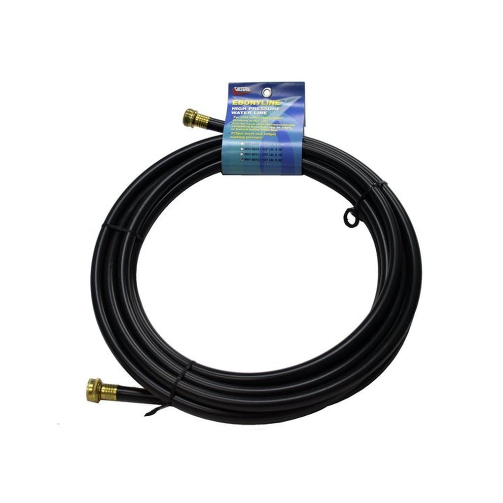 Valterra W01-0011 Drinking Water Hose Ebonyline 1/2In X 15Ft Black