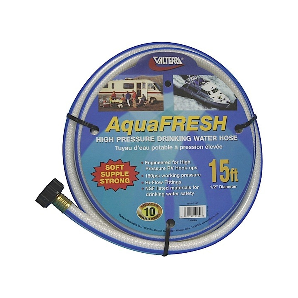 Valterra W01-5180 Drinking Water Hose 1/2In X 15