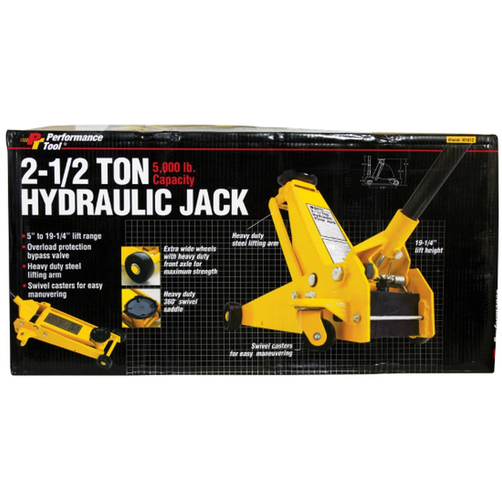 Wilmar Performance Tool W1612 2 1/2 Ton Garage Service Jack