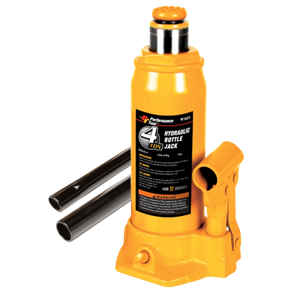 Wilmar Performance Tool W1623 4 Ton Hydraulic Bottle Jack