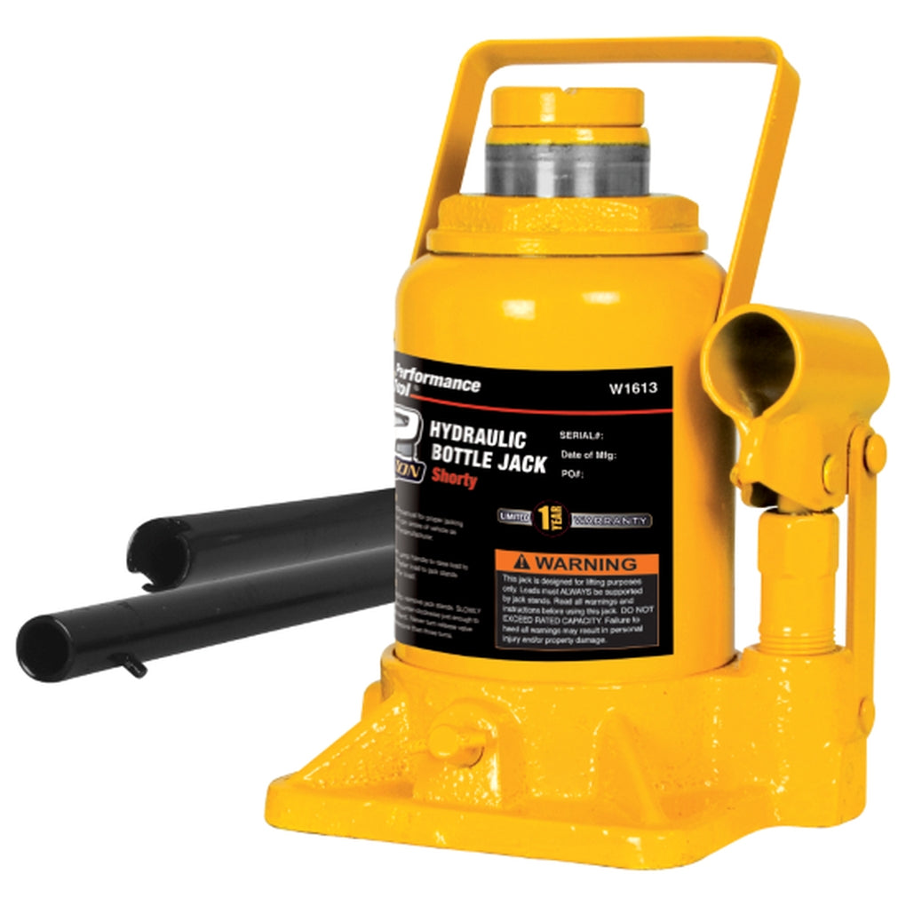 Wilmar Performance Tool W1643 12 Ton Shorty Bottle Jack