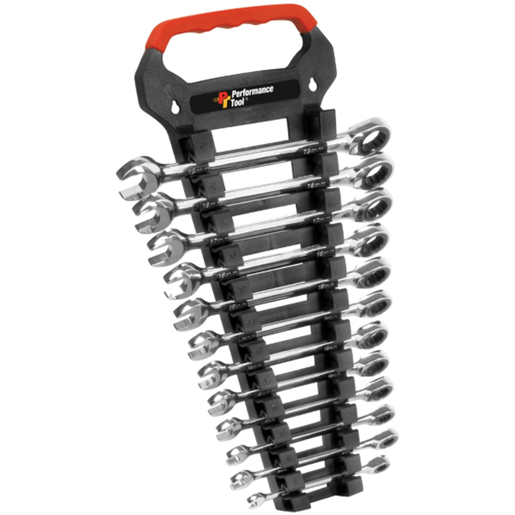Wilmar Performance Tool W30642 12Pc Met Ratcheting Wrench Set