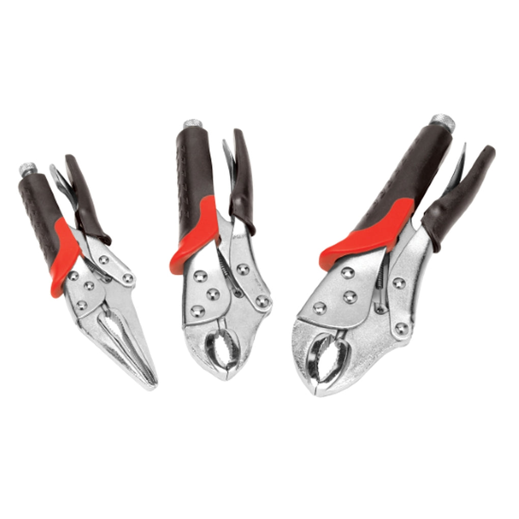 Wilmar Performance Tool W30713 3 Piece Locking Pliers Set