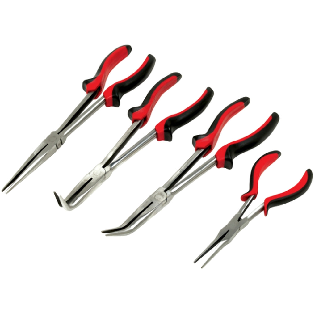 Wilmar Performance Tool W30714 4 Piece Long Nose Pliers Set