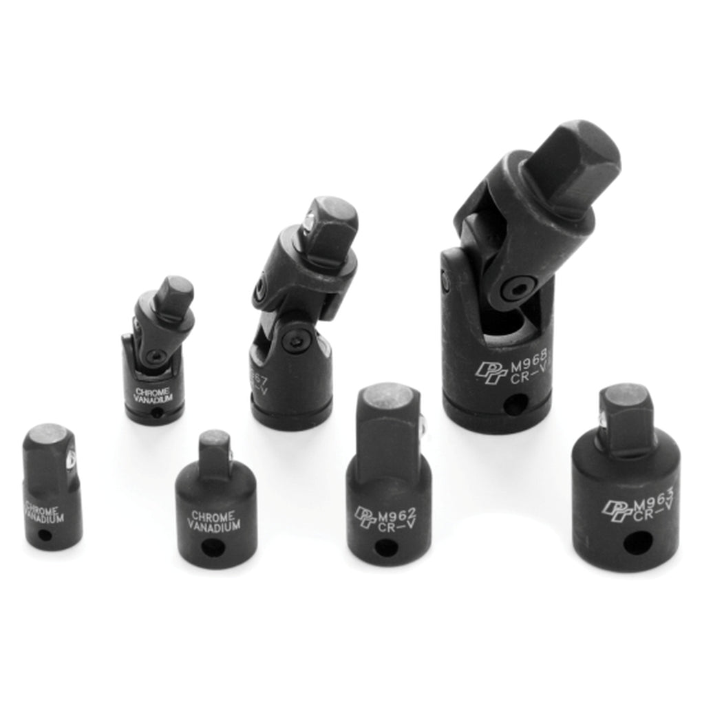 Wilmar Performance Tool W30937 7 Piece Impact U Joint & Adpt Set