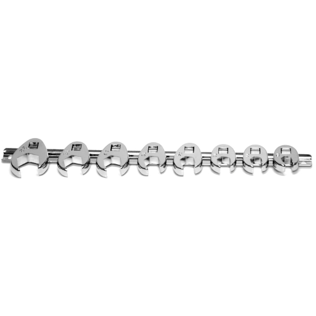 Wilmar Performance Tool W352 8 Piece Metric Crow Foot Wrench Set