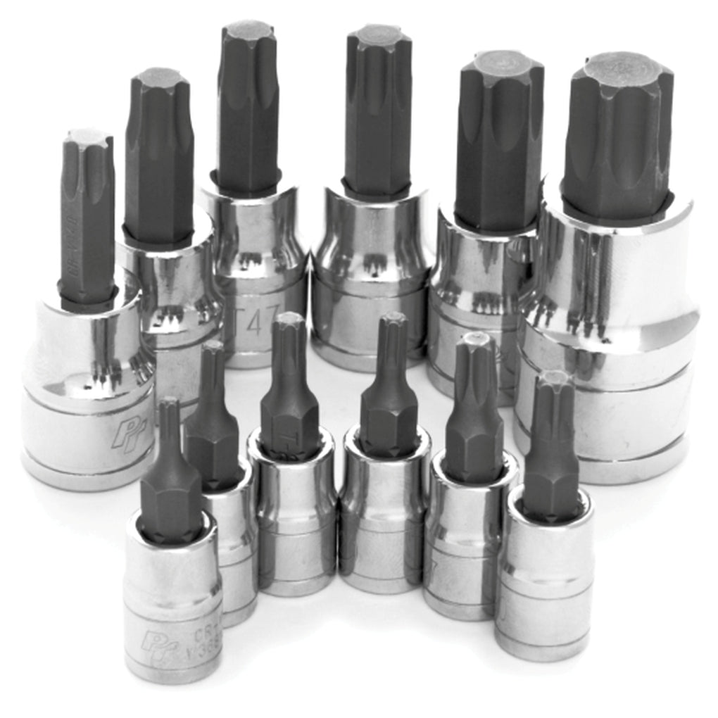Wilmar Performance Tool W38802 12 Piece Star Bit Socket Set