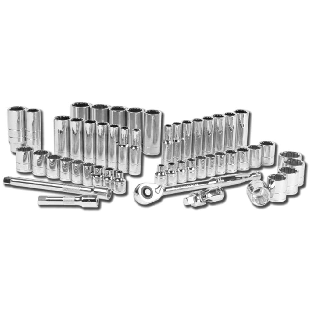 Wilmar Performance Tool W38905 51Pc 3/8" Dr Mechanic's Set