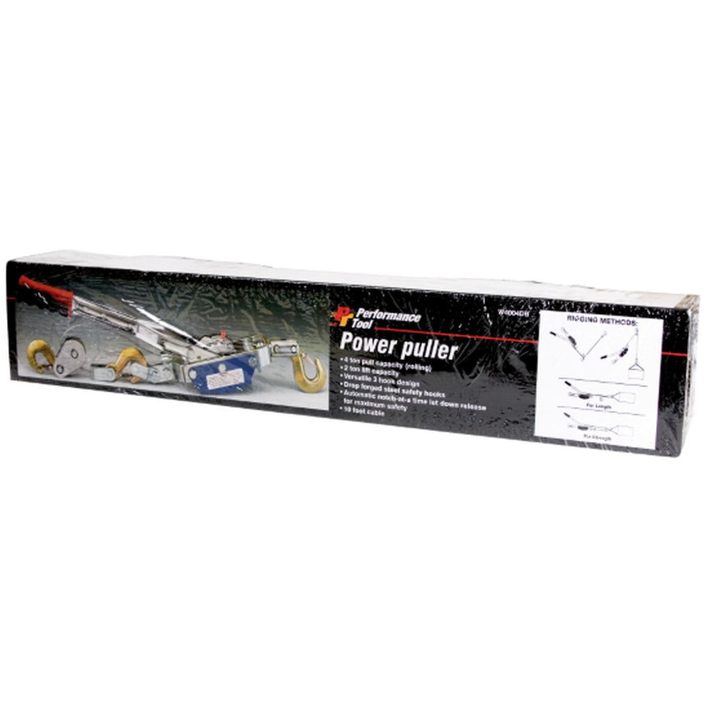 Wilmar Performance Tool W4004DB 4 Ton Hand Power Puller