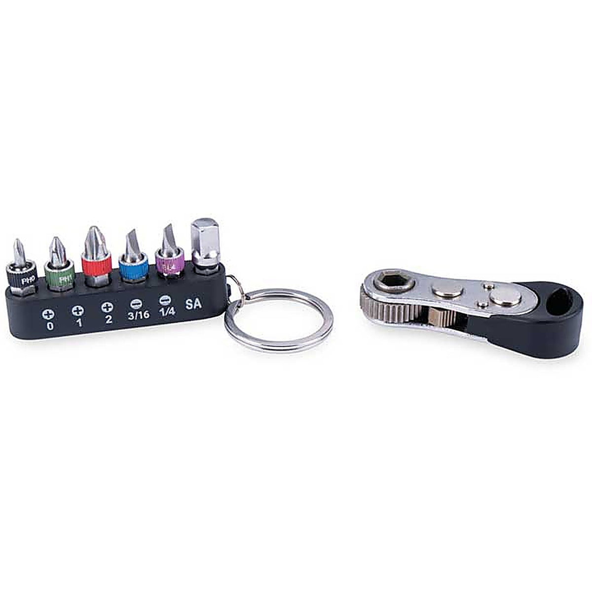 Performance Tool - W490 - 7 Piece Micro 1/4in Bit Ratchet Set