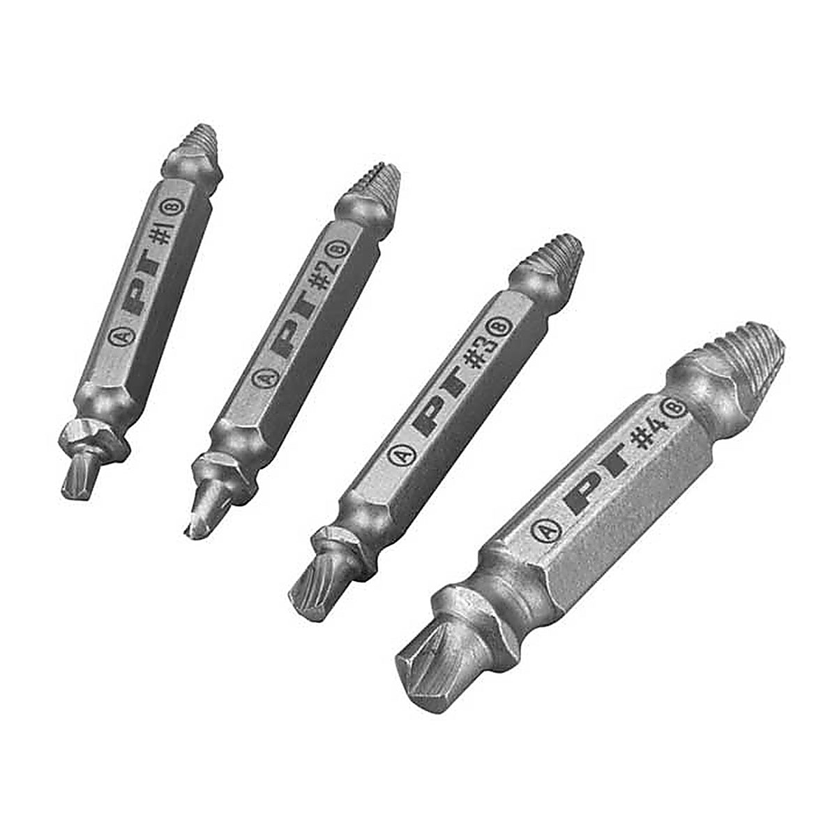 Performance Tool - W491 - X-Trax Screw Remover Set, 4 Piece