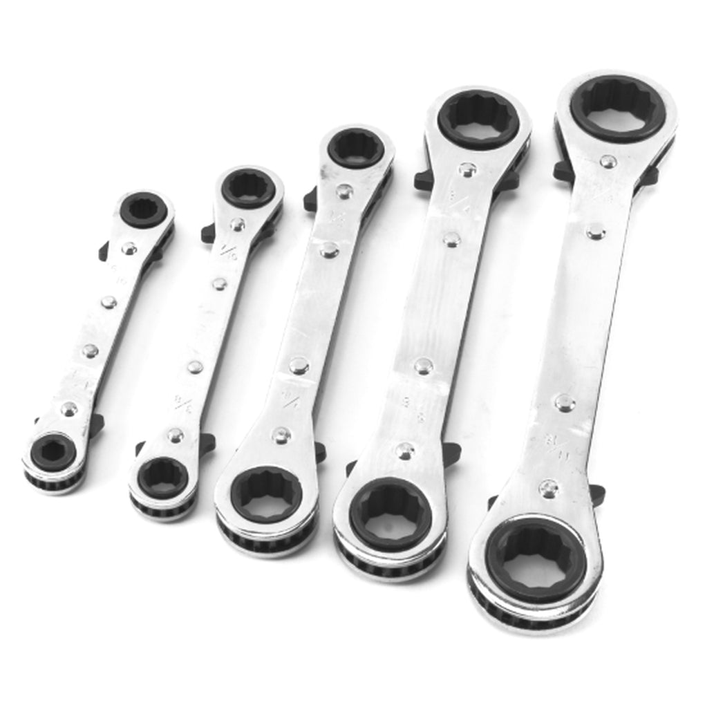 Wilmar Performance Tool W709 5Pc SAE Ratcheting Wrench Set