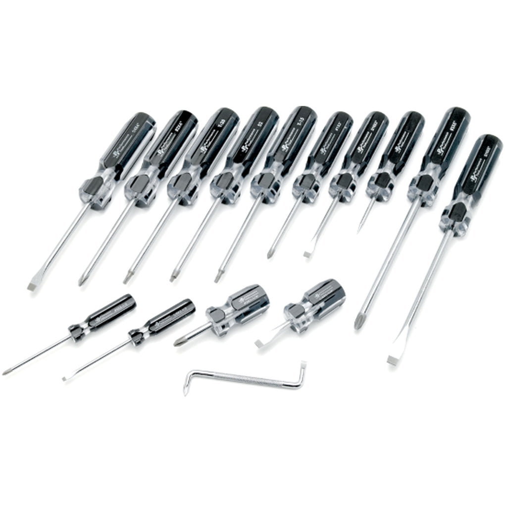 Wilmar Performance Tool W80015 15 Piece Pro Screwdriver Set