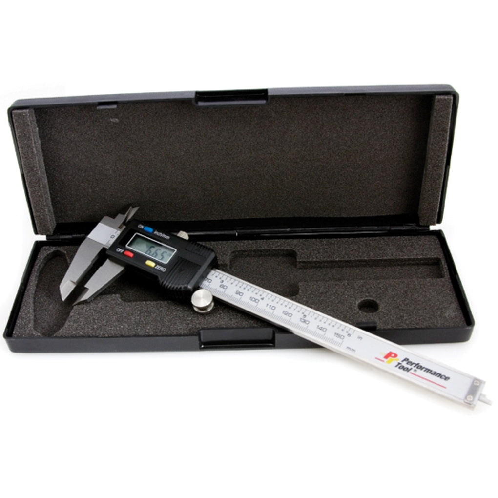 Wilmar Performance Tool W80152 Digital Caliper 0-6" (150mm)