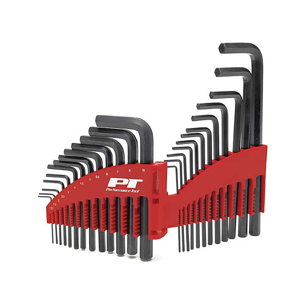 Performance Tool - W80281 - 25pc Sae/Met HEX Key Set