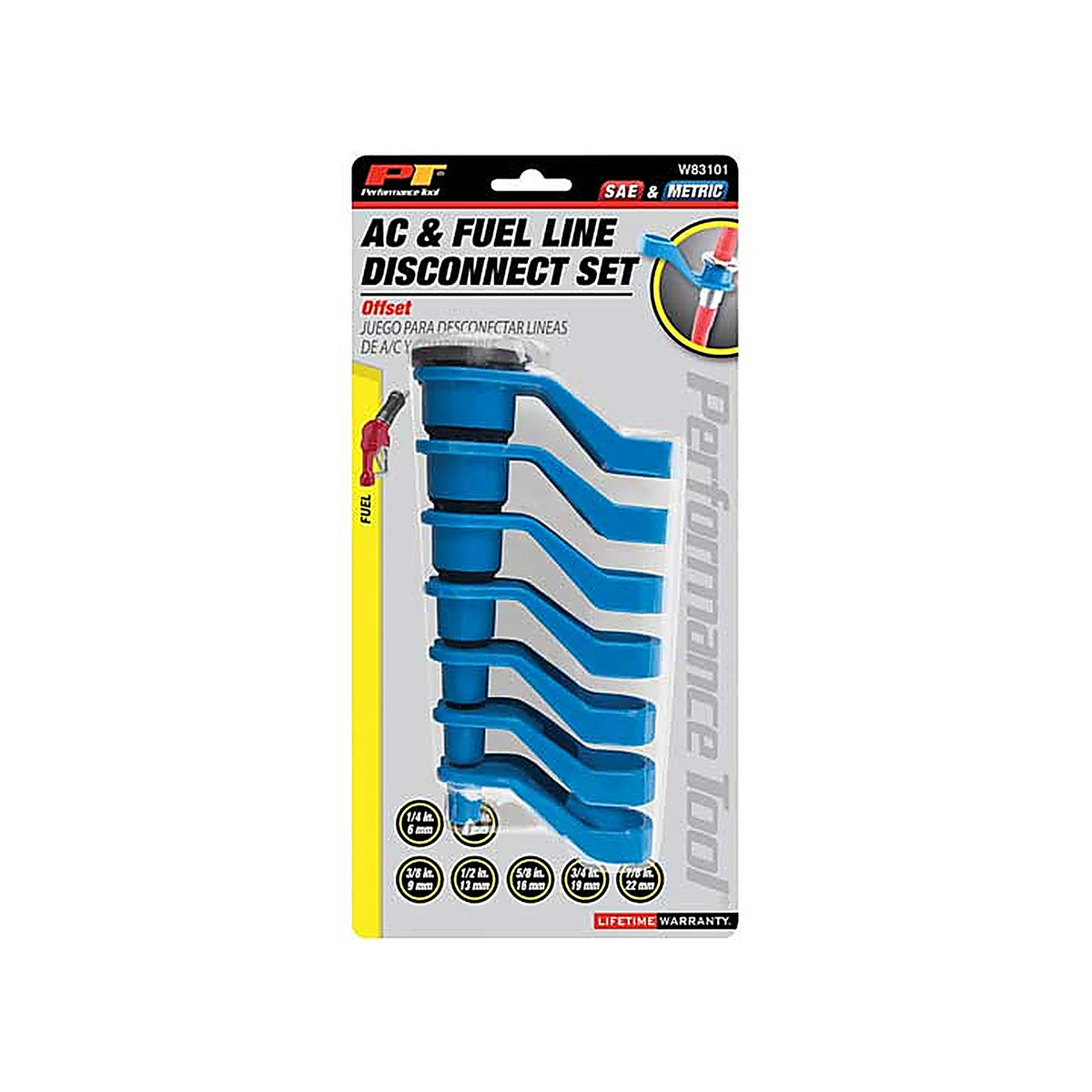 Performance Tool - W83101 - A/C & Fuel Line Disconnect Set