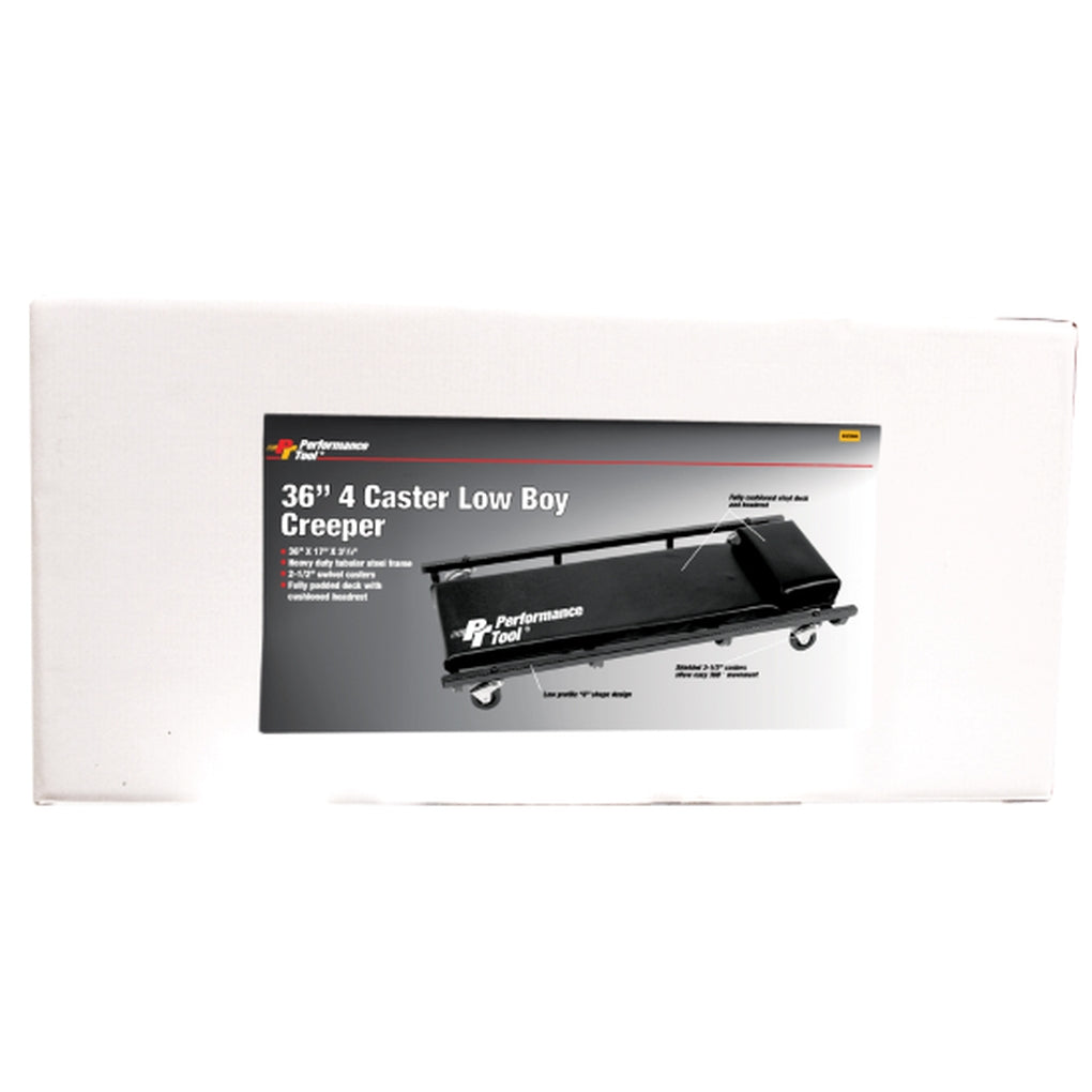 Wilmar Performance Tool W85004 36" 4-Caster Creeper