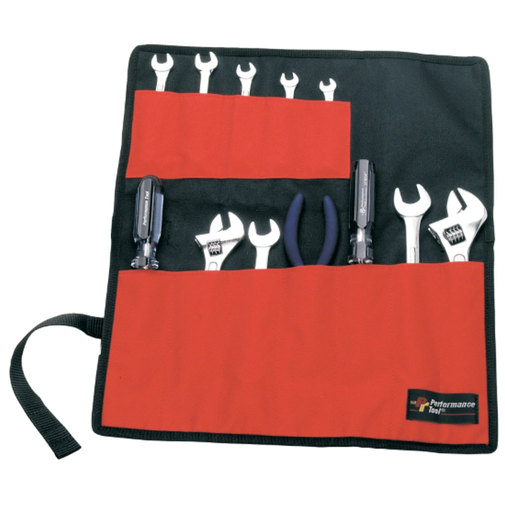 Wilmar Performance Tool W88990 12 Pocket Roll-Up Tool Pouch