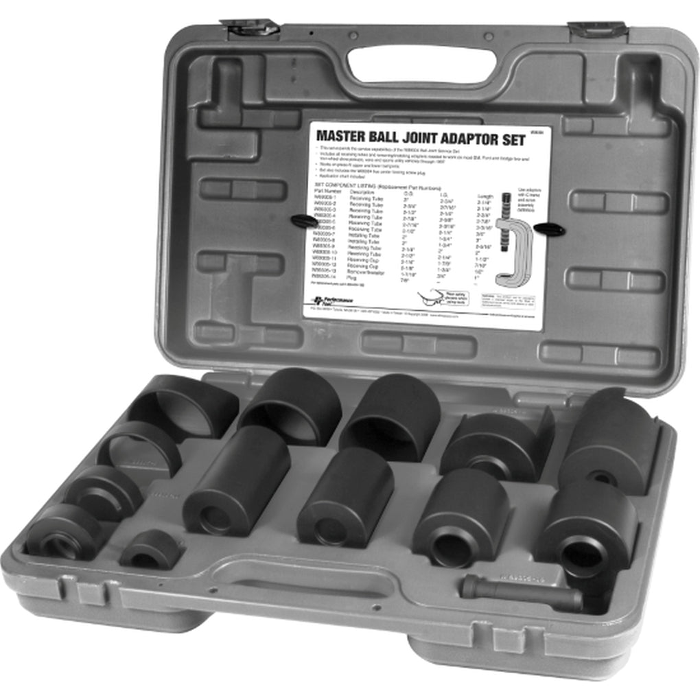Wilmar Performance Tool W89305 Master Ball Joint Adapter Set
