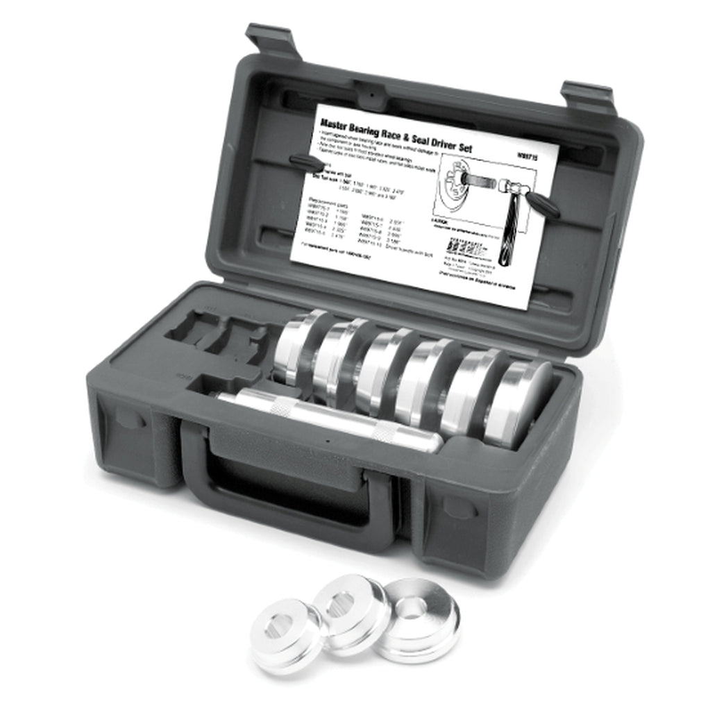 Wilmar Performance Tool W89715 10-Piece Bearing Race and Seal Driver Installer Kit