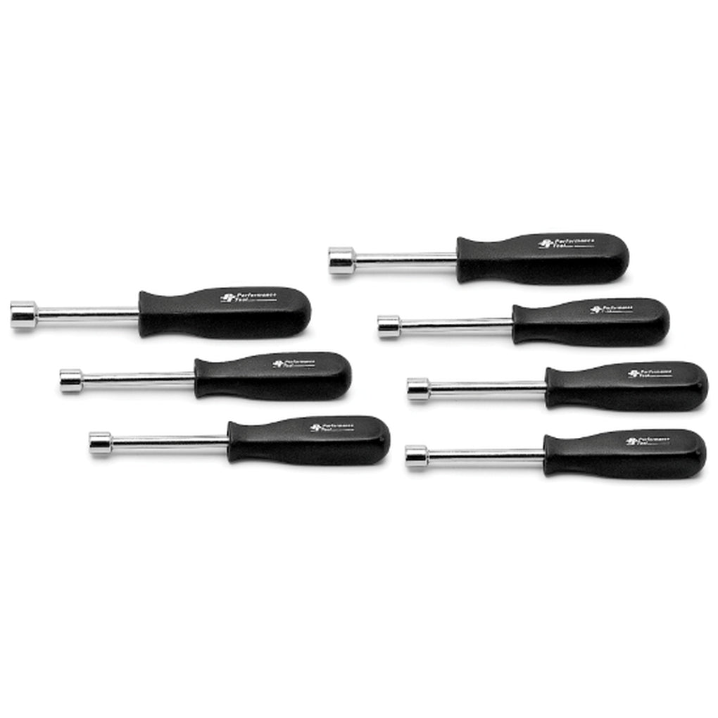 Wilmar Performance Tool W951 7 Piece SAE/MM Nut Driver Set