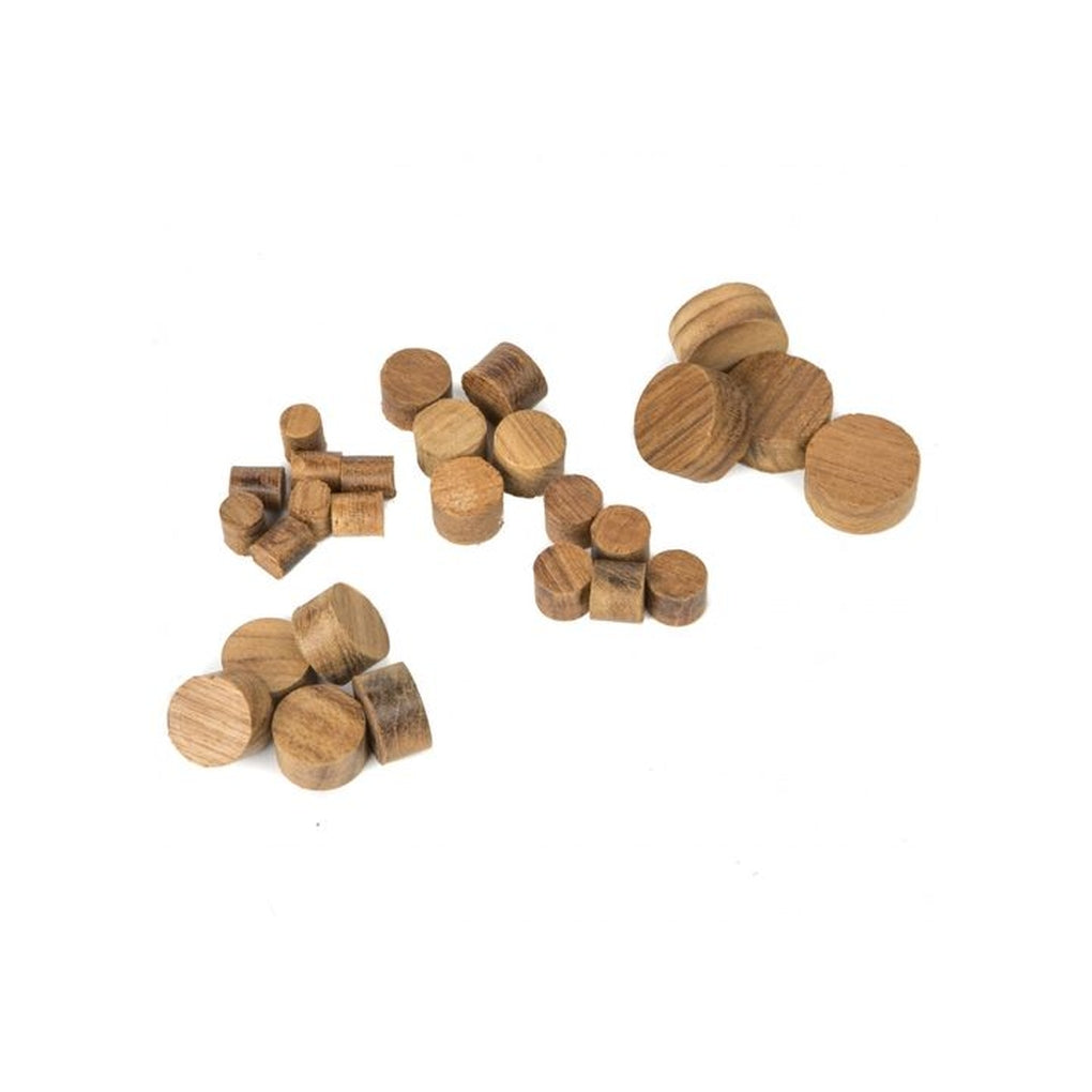 Whitecap 60152-20 1/2In Teak Plug 20 Pk