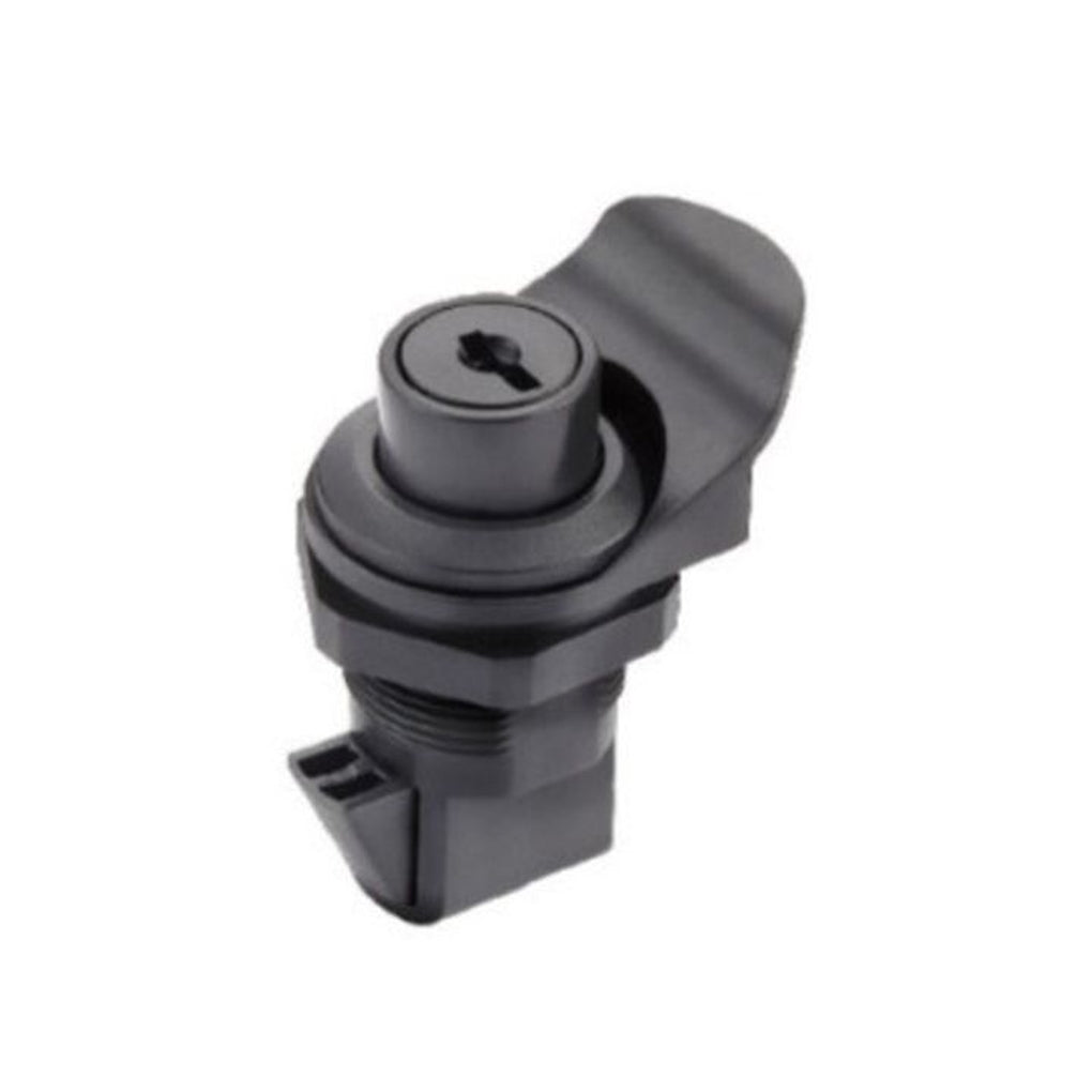 Whitecap S-0232C Black Glove Box Latch (Locking) Pkgd