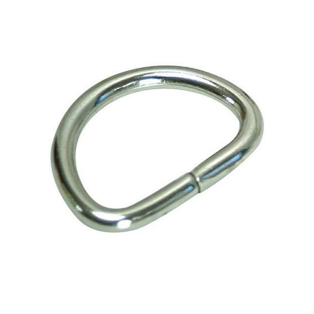 Whitecap S-0243C Pkgd SS Indin Ring 1In Webbing