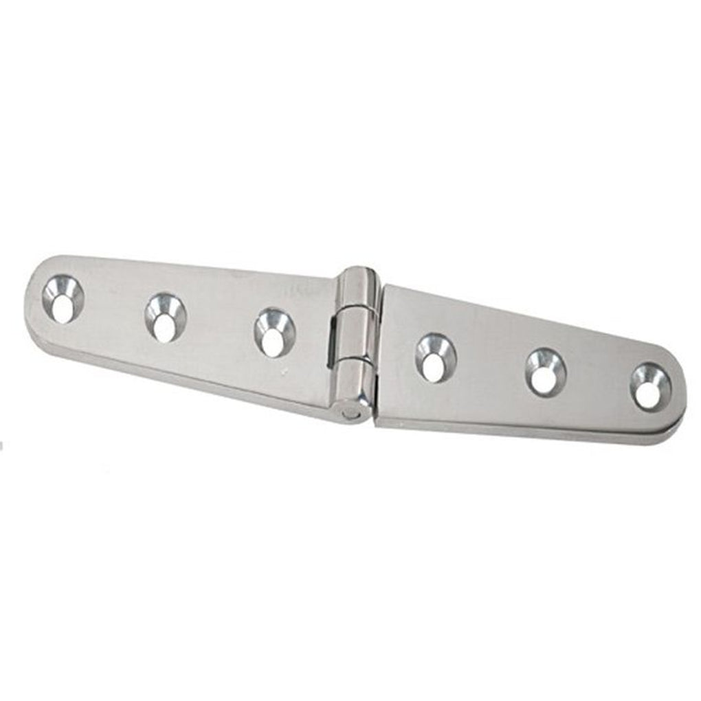 Whitecap S-0605C Pkgd Cp Brass Strap Hinge 6In
