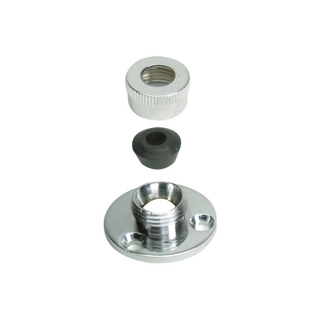 Whitecap S-0717C Pkgd Cp Brass Cable Outlet5/16In