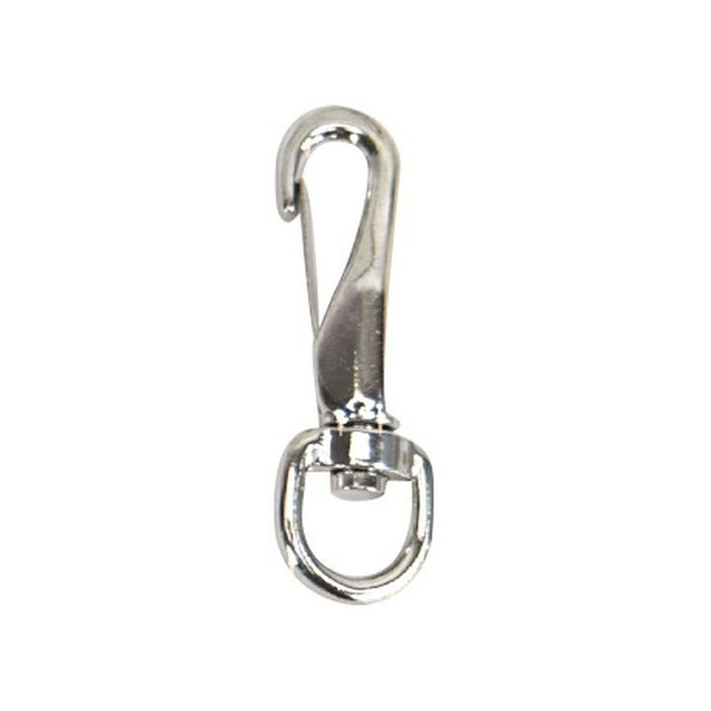 Whitecap S-1131C Pkgd Cp Brass Baby Swivel Snap17/8In