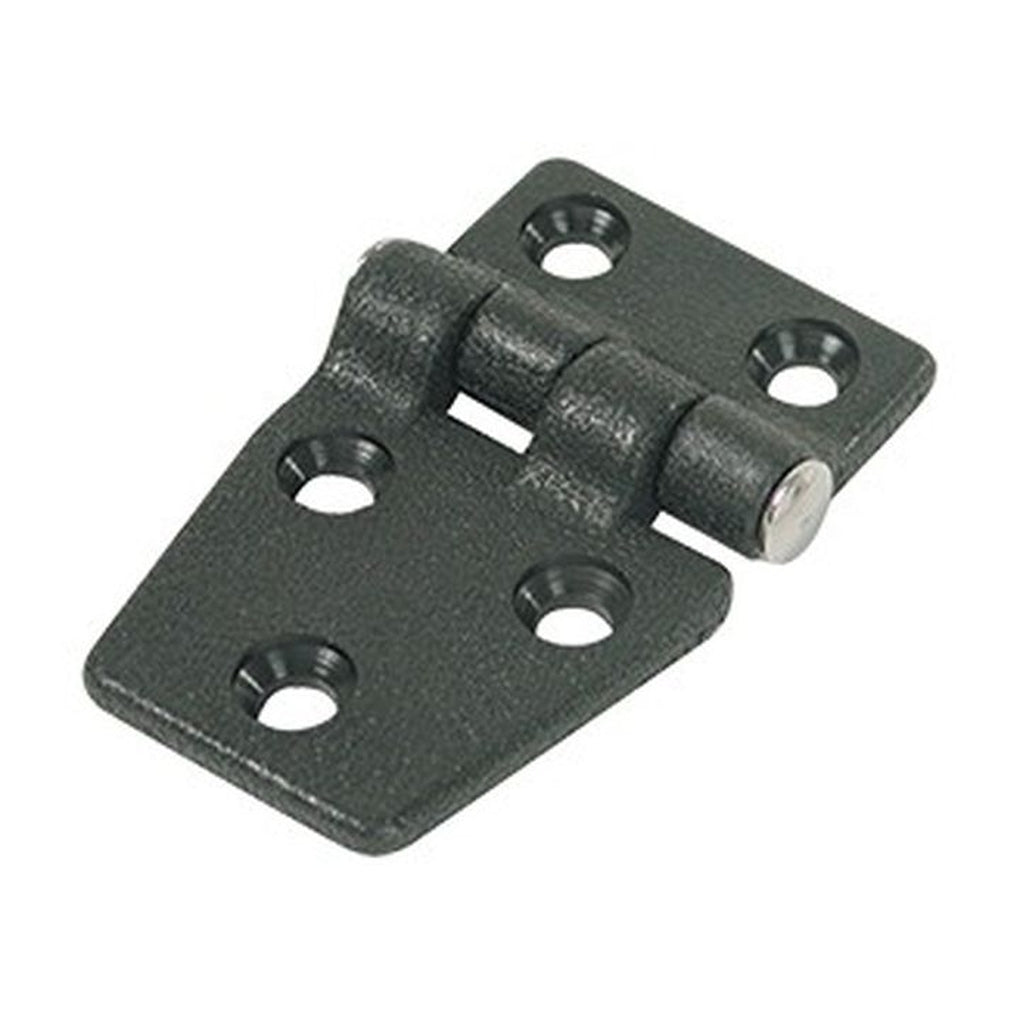 Whitecap S-3032C Pkgd Black Nylon Shortsided Door Hinge 2 1/4Inx1 3/8In