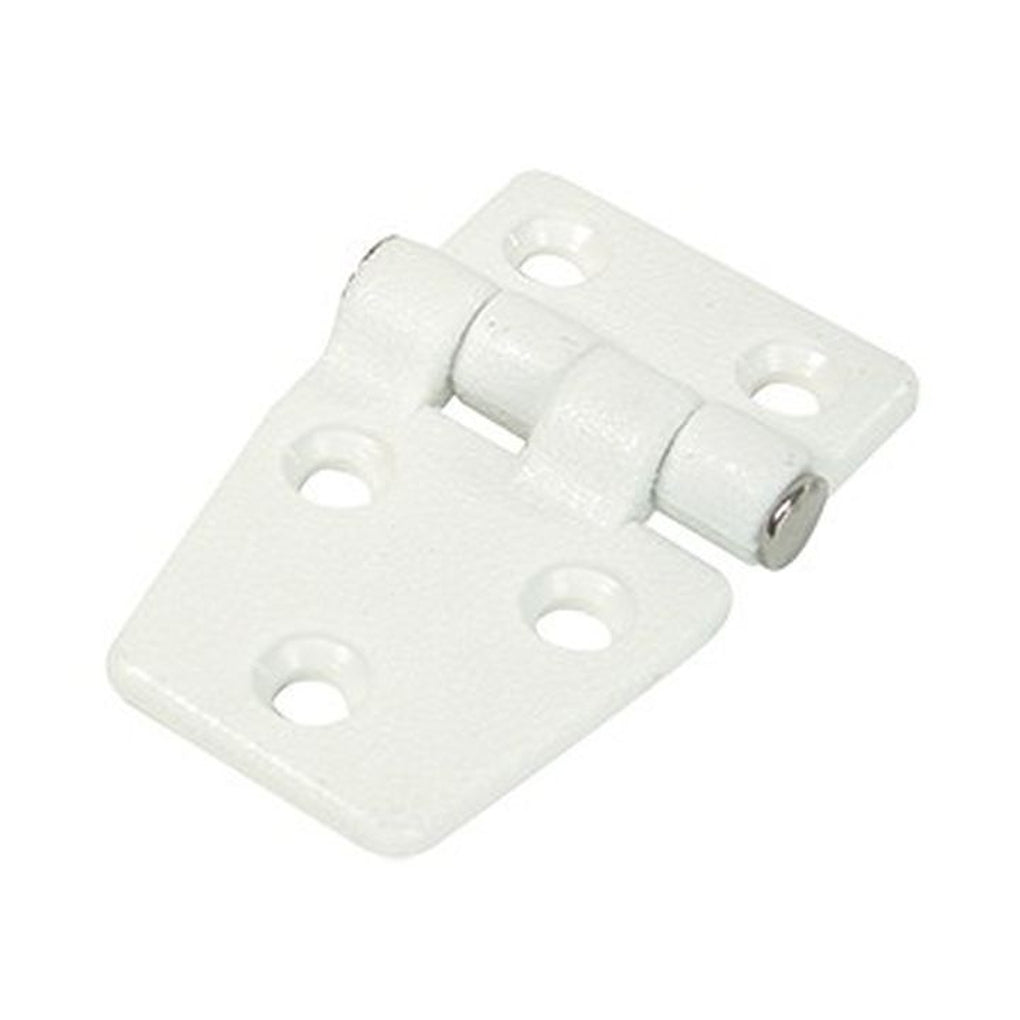 Whitecap S-3033C Pkgd White Nylon Shortsided Door Hinge2 1/4Inx1 3/8In