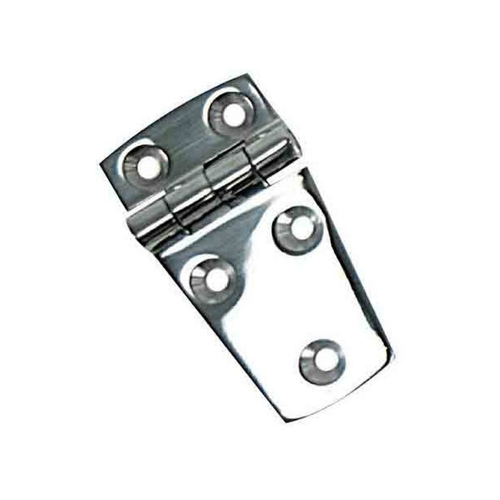 Whitecap S-3436C Pkgd HD Stamped SS Shortsided Door Hinge 21/4Inx11/2In