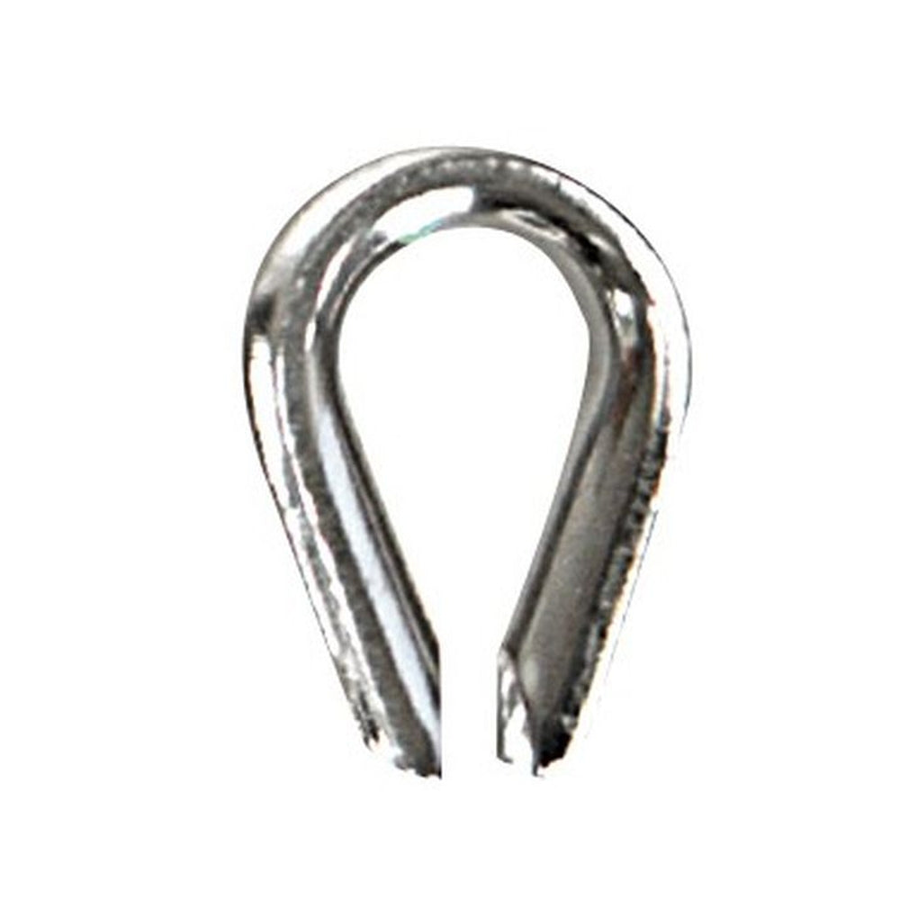 Whitecap S-4084P Pkgd SS Wire Rope Thimble 3/8In