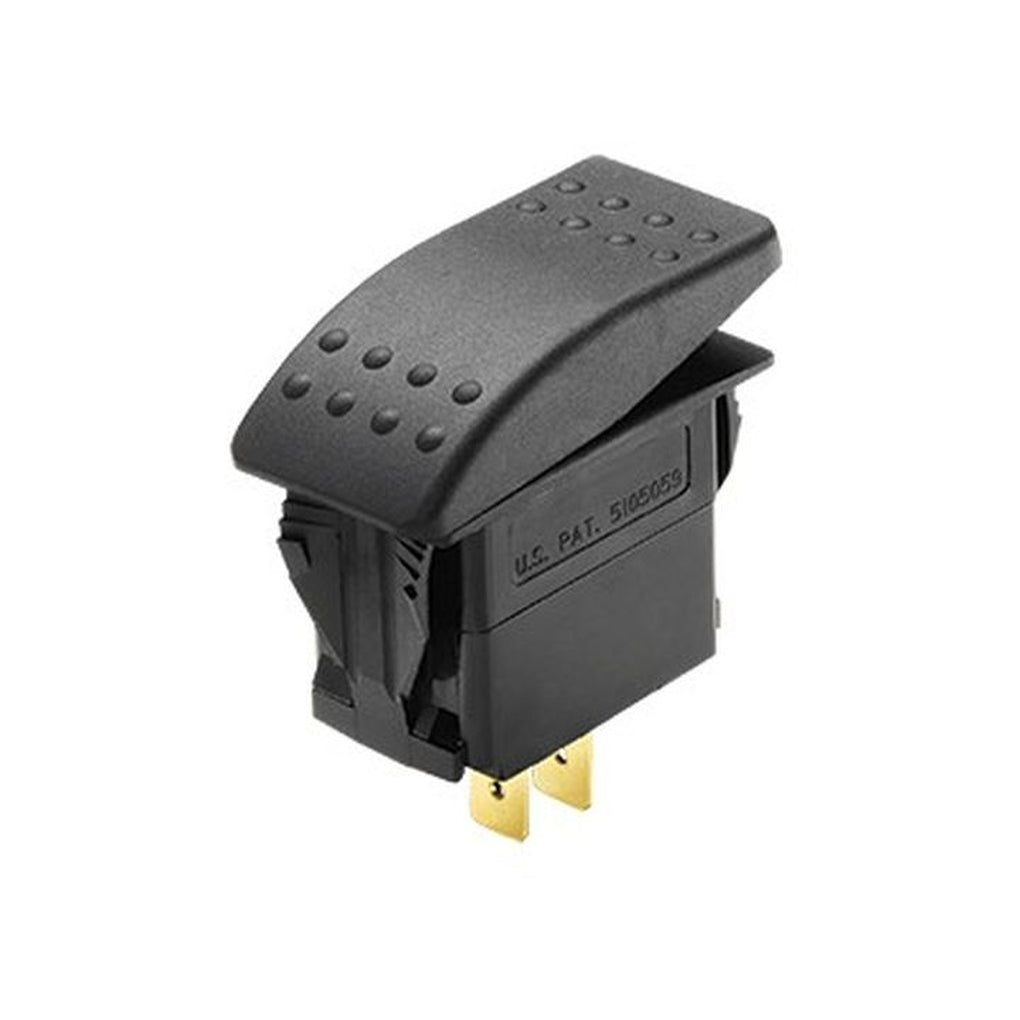 Whitecap S-7059C Pkgd Contura Style Rocker Switch (On/Off/On)