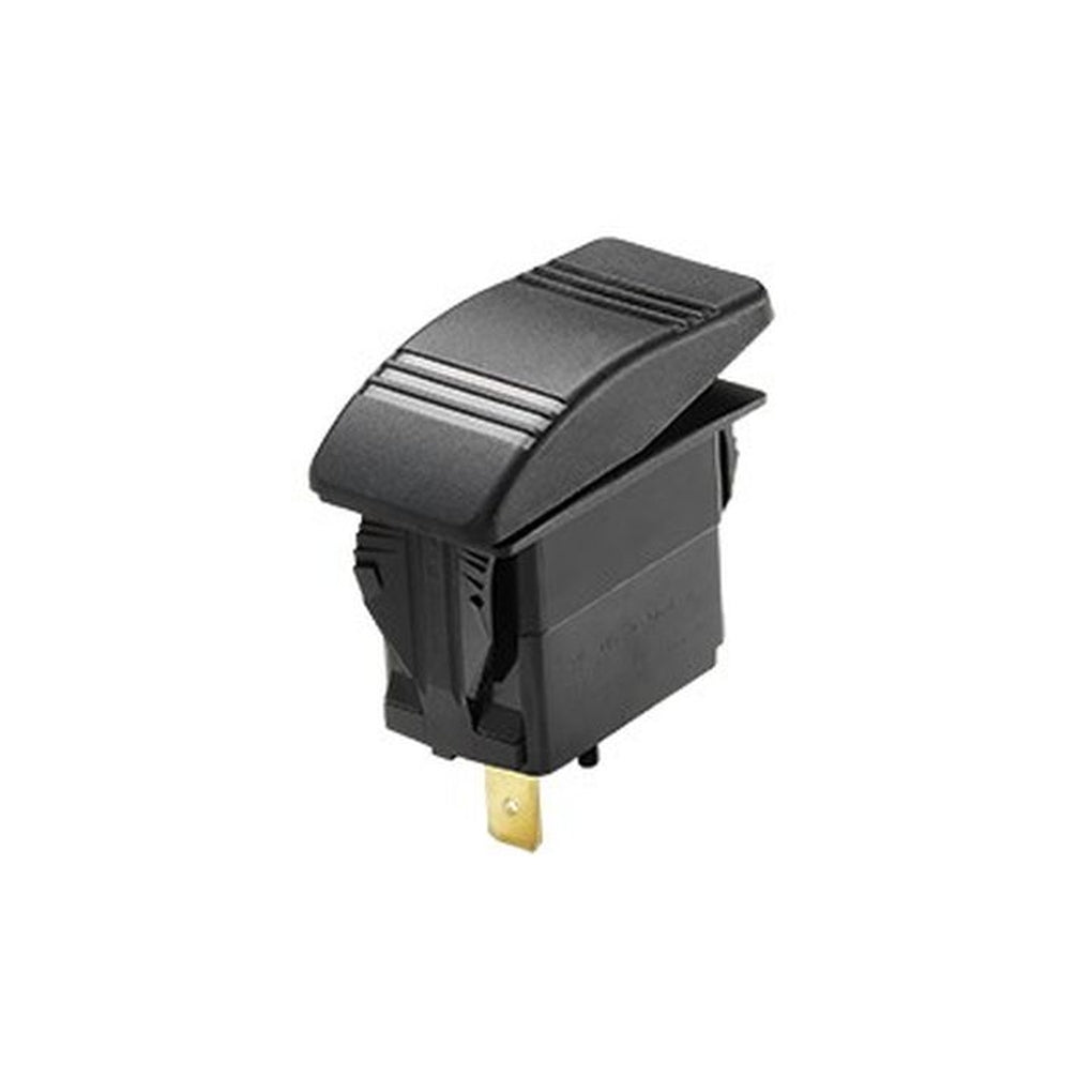 Whitecap S-7064C Pkgd Illum Contura Style Rocker Switch(Mom On/Off)