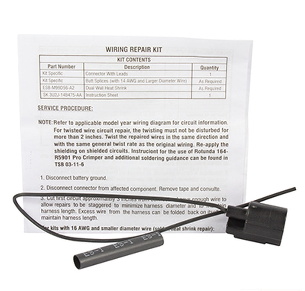 Motorcraft WPT-1253 Wiring Harness Repair Pigtail