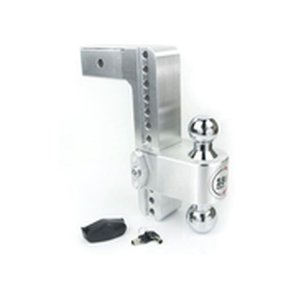Weigh Safe CTB10-2.5 180 Turnover Ball 10 Drop Hitch w/2.5 Shank & Chrome Plated 2 & 25/16 Ball W/W503