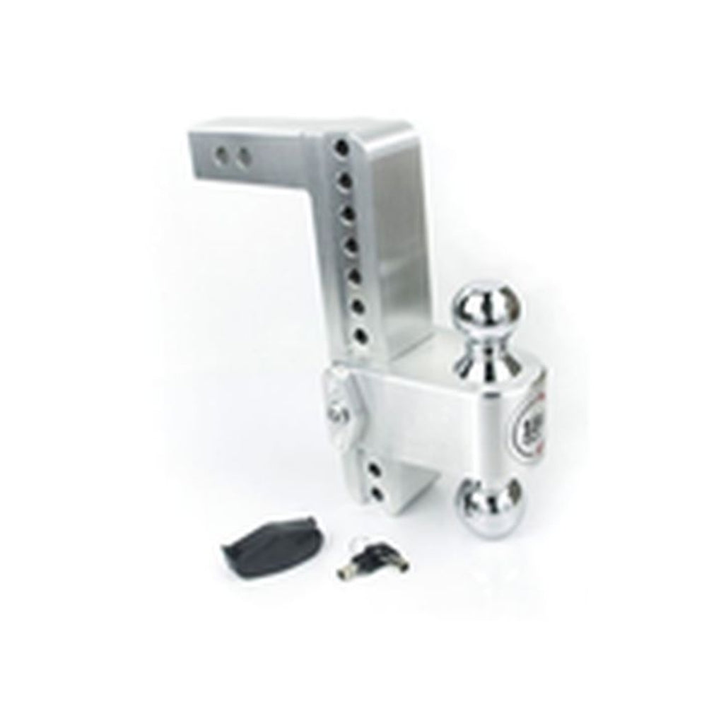 Weigh Safe CTB10-2 180 Turnover Ball 10 Drop Hitch w/2 Shank & Chrome Plated 2 & 25/16 Ball W/W503