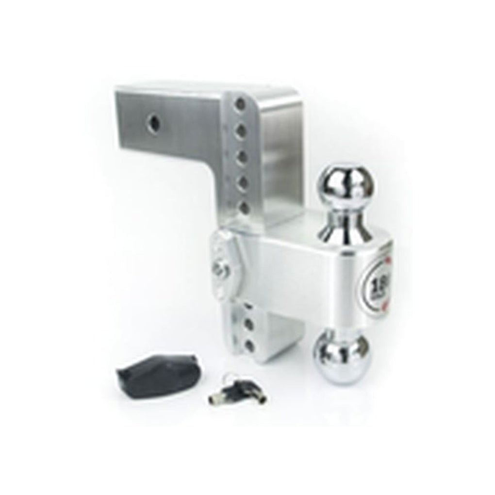 Weigh Safe CTB8-3 180 Turnover Ball 8 Drop Hitch w/3 Shank & Chrome Plated 2 & 25/16 Ball W/W503