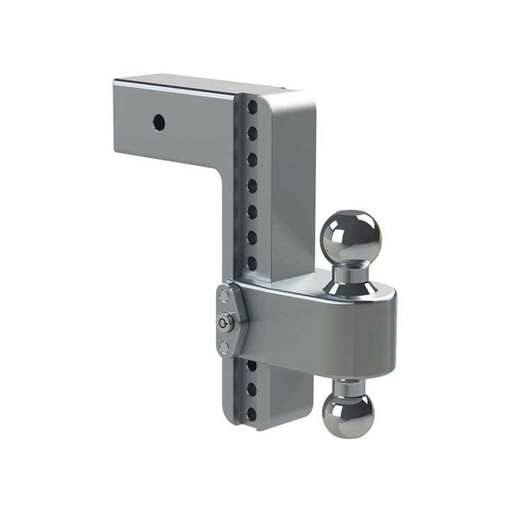 Weigh Safe LTB10-3 Turnover Ball 10In Drop Hitch w/3In Shank 8K/21K Gtwr W/Dual Pin Lock