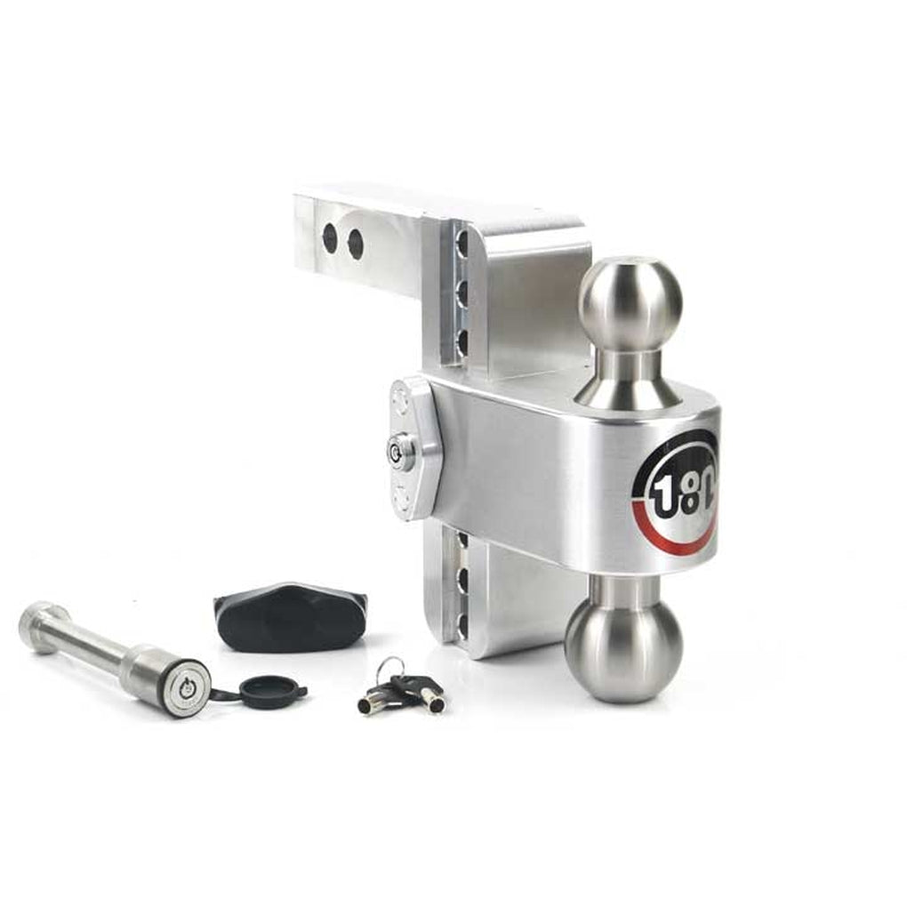 Weigh Safe LTB6-2-KA Turnover Ball 6 Drop Hitch w/2 Shank Keyed Alike Ws05 Included