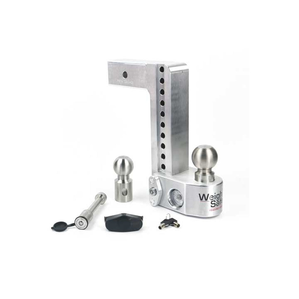 Weigh Safe WS10-2.5-KA Weigh Safe 10 Drop Hitch w/2.5 Shank Keyed Alike Ws05 Included