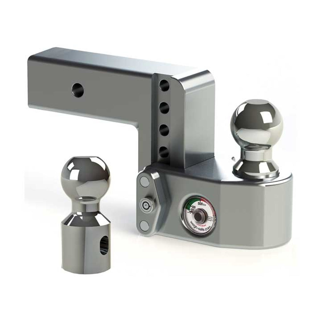 Weigh Safe WS4-2.5 Weigh Safe 4In Drop Hitch w/2.5In Shank (8K/14.5K Gtwr)