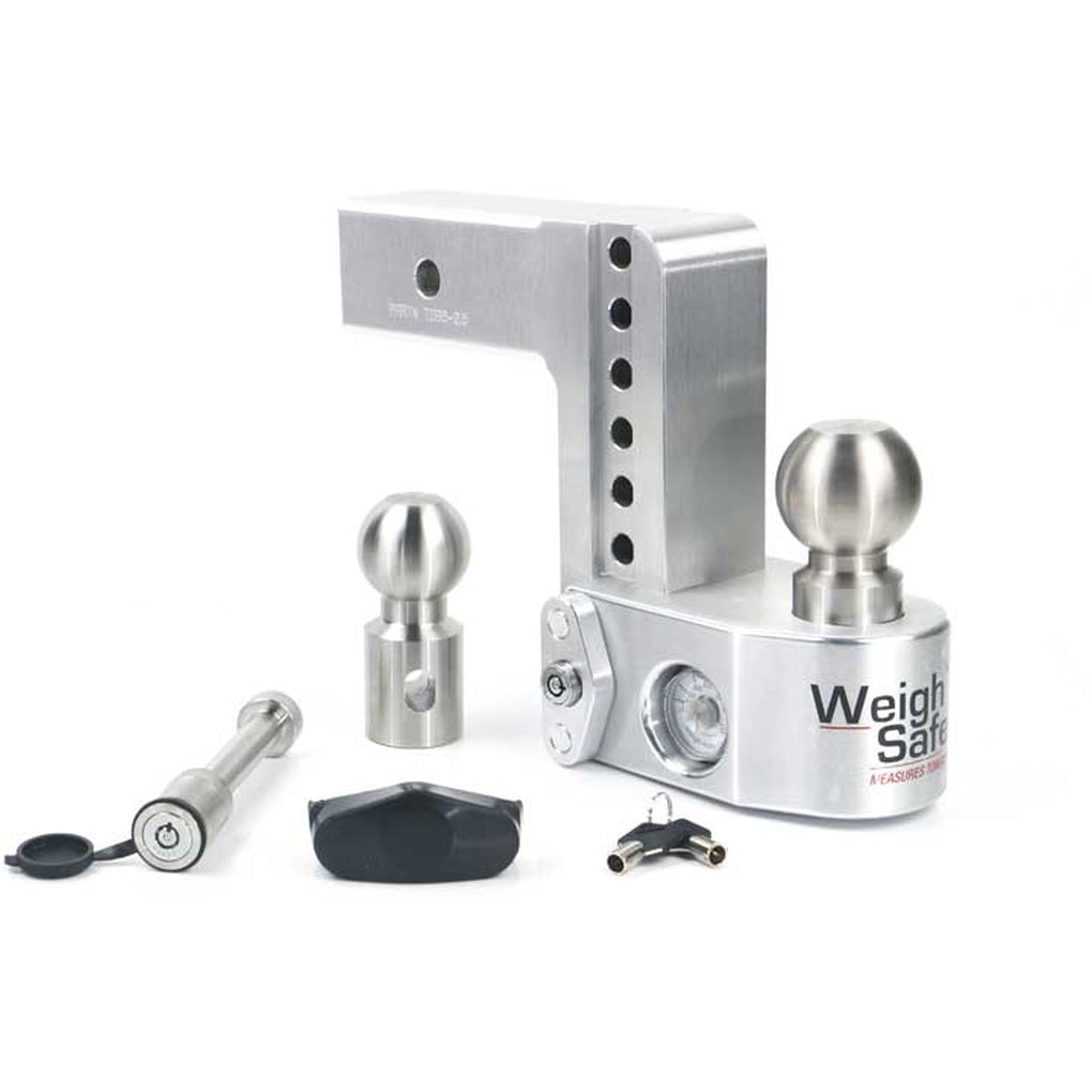 Weigh Safe WS6-2.5-KA Weigh Safe 6 Drophitch W/2.5 Shank Keyed Alike Ws05 Included
