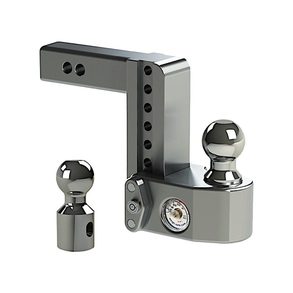 Weigh Safe WS6-2 Weigh Safe 6In Drop Hitch w/2In Shank (8K/10K Gtwr)