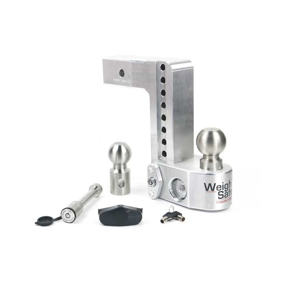 Weigh Safe WS8-2.5-KA Weigh Safe 8 Drop Hitch w/2.5 Shank Keyed Alike Ws05 Included