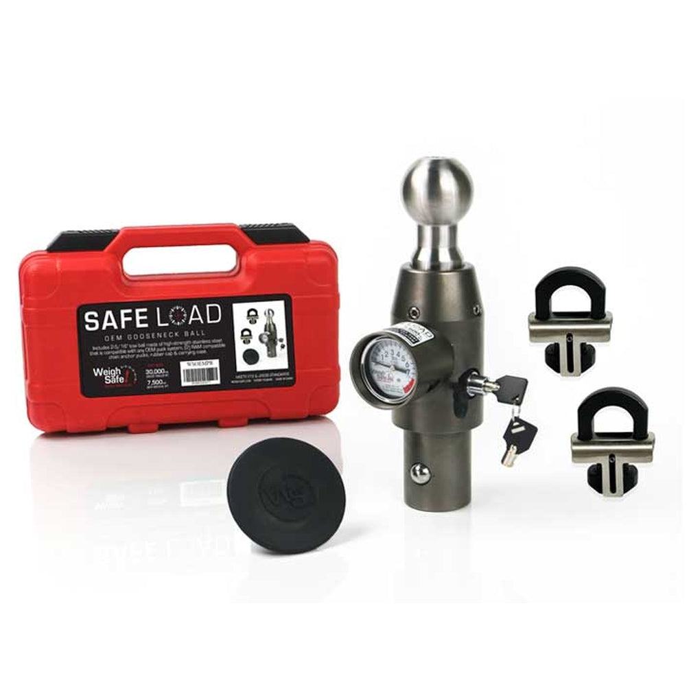 Weigh Safe WSOEMPR Weigh Safe Gooseneck Ball OEM Ram Trucks (30K Gtwr) W/Pucks