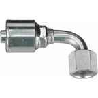 Gates G25179-1620 MegaCrimp Couplings Female JIC 37 Flare Swivel - 90 Short Bent